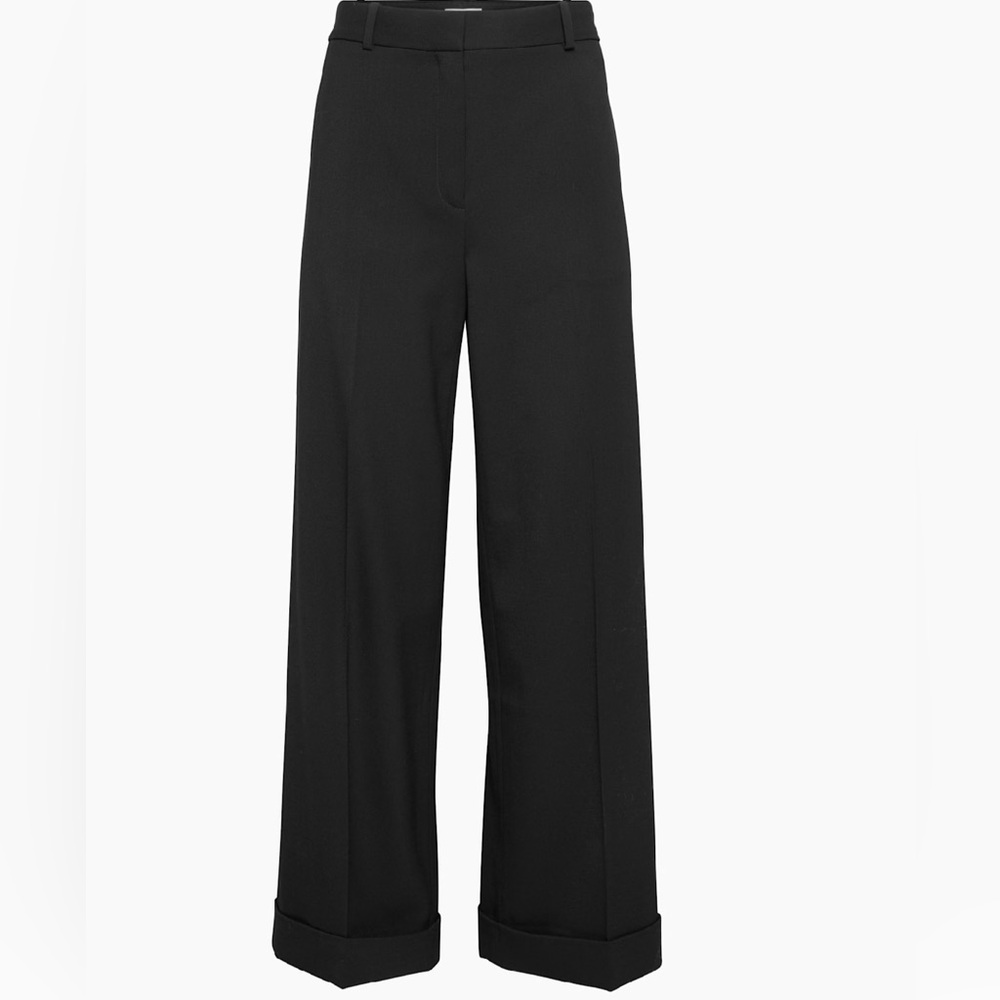 Aritzia Babaton Infinity Pant Black Trousers